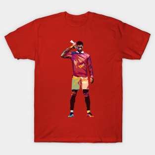 Marcus Rashford red T-Shirt